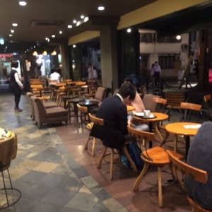タリーズコーヒー京都三条通り店>