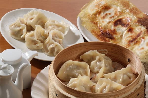 【家園菜★竹コース】お料理8品+小龍包、餃子食べ放題 6000円(税抜)