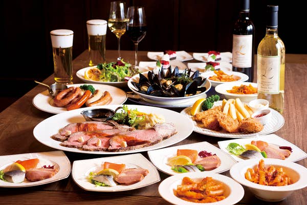 ★ローストビーフコース 120分飲み放題付き<全8品>6000円
