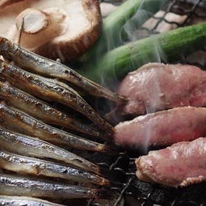 【桜島コース(豚しゃぶ&炭火焼のコース)】 3800円(税別)