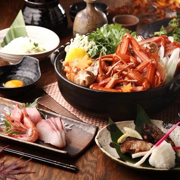 紅ずわい蟹鍋プラン【食事のみ】