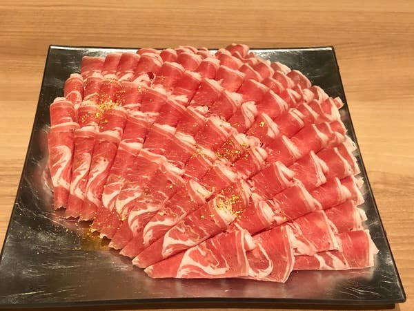 【トライアルコース】ラムしゃぶしゃぶ一人前+お通し付き(2時間) 2,600円(税抜)