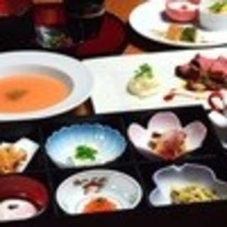 フォアグラ&ローストビーフコース 紫苑(しおん)2,960円