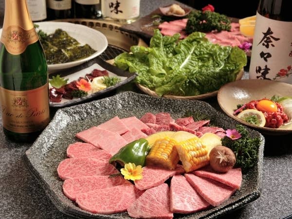和牛焼肉満喫Bコース