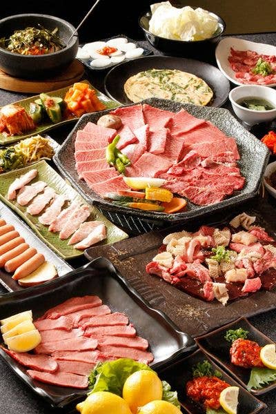 十分満喫焼肉Aコース