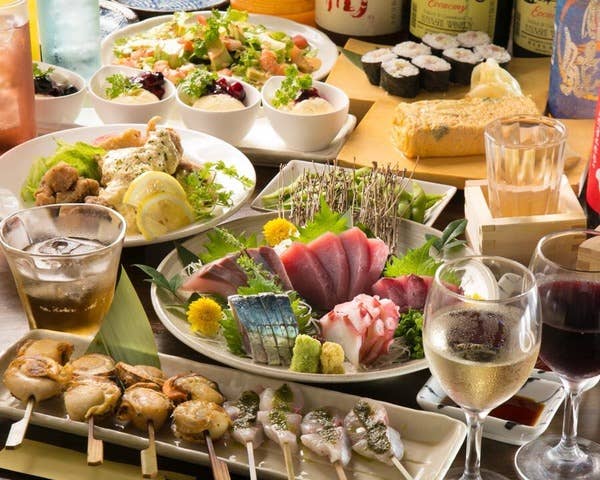 ■3H飲み放題【魚屋十番の女子会コース】