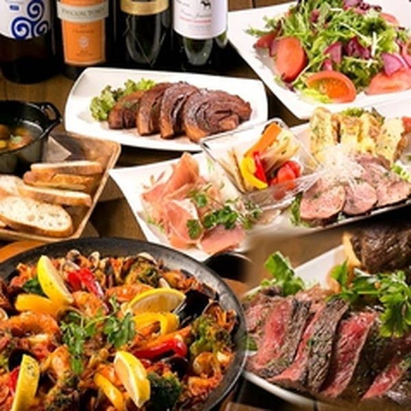 人気No1【大人気!肉盛りプラン】2.5時間飲み放題付★9品5000円