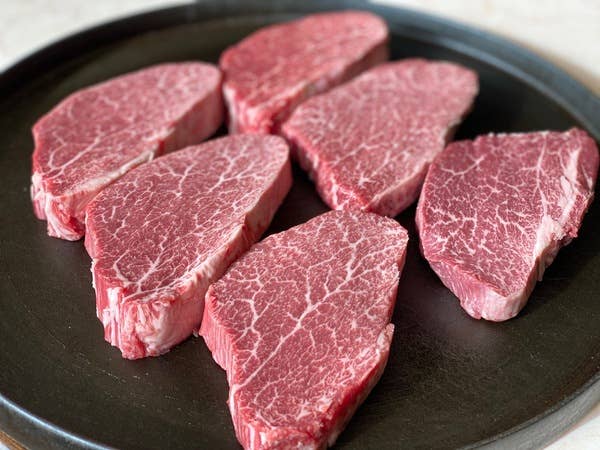 鉄板焼き 一貫コース(フィレ・要予約)