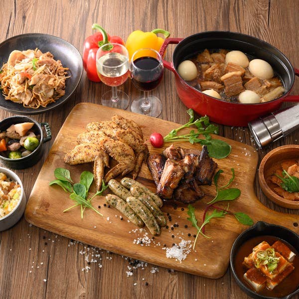 【4~6月:期間限定企画!】肉祭り&大分郷土等食べ放題★ 大人(中学生以上):3500円、小学生1750円≪17:30~21:30≫