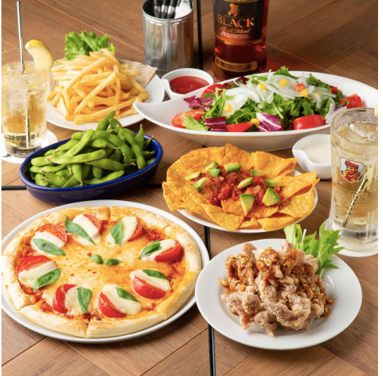 <6/23~>2次会やパーティーに!【ライトコース】2時間飲み放題付き 3300円⇒3000円(税込)