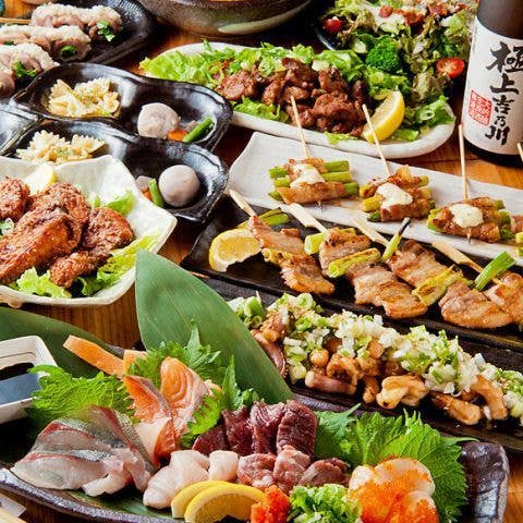 三大名物コース+2時間飲み放題3180円 新年会忘年会二次会宴会