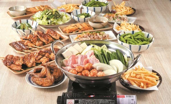 【120分飲み放題付き】いちおし鍋コース<全11品> 3,800円(税込)