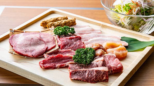 竹コース 牛たん&上焼肉食べ放題(4480円)