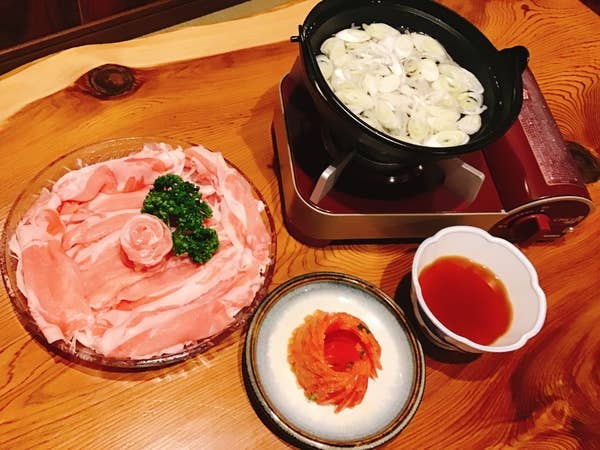 国産黒豚しゃぶしゃぶ