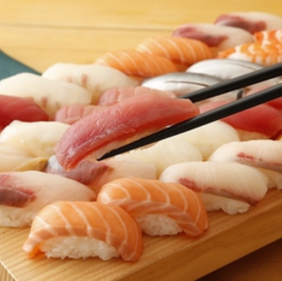 【お寿司食べ放題コース】おつまみやデザートもOK!100分食べ放題 2850円(税抜)