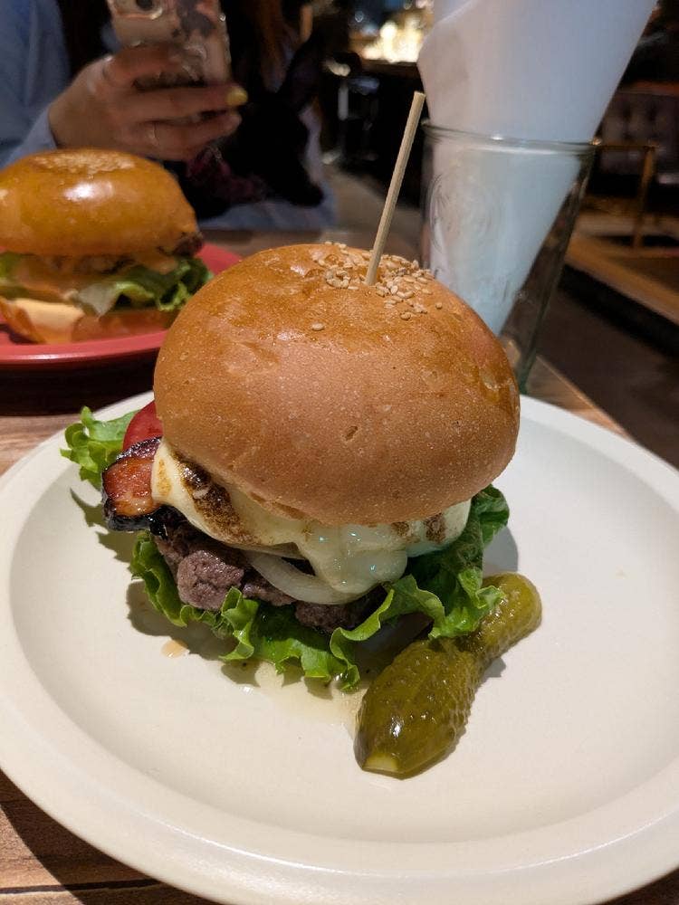 そらとぶハンバーガー 超話題新作 第1冊目 そらとぶハンバーガー : 韋駄天野郎は絵本が