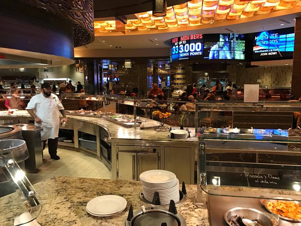 Buffets Receptions ビュッフェレセプション Studio B Buffet, M Resort Spa Casino Las Vegas（ラスベガス