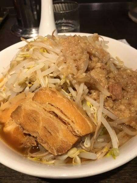 つけめんtetsu 六本木ヒルズ店 期間限定 豚煮干しラーメン なんだか