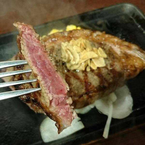 いきなりステーキ 新橋店 初めての訪問 Naruoブランド牛のサーロインステ 新橋